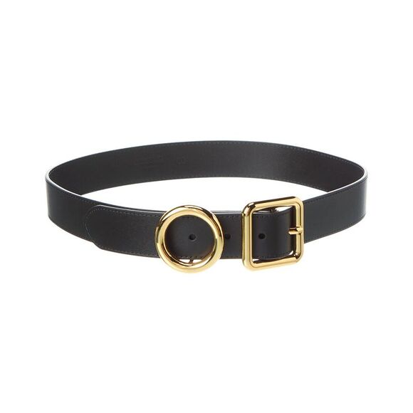 Jacquemus Regalo Leather Belt, Black - Picture 1 of 2